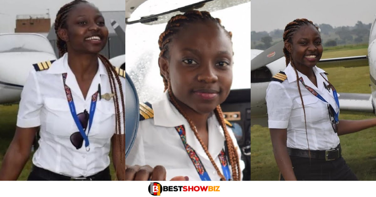 Meet Maame Esi Swatson, Ghana's youngest female commercial pilot.