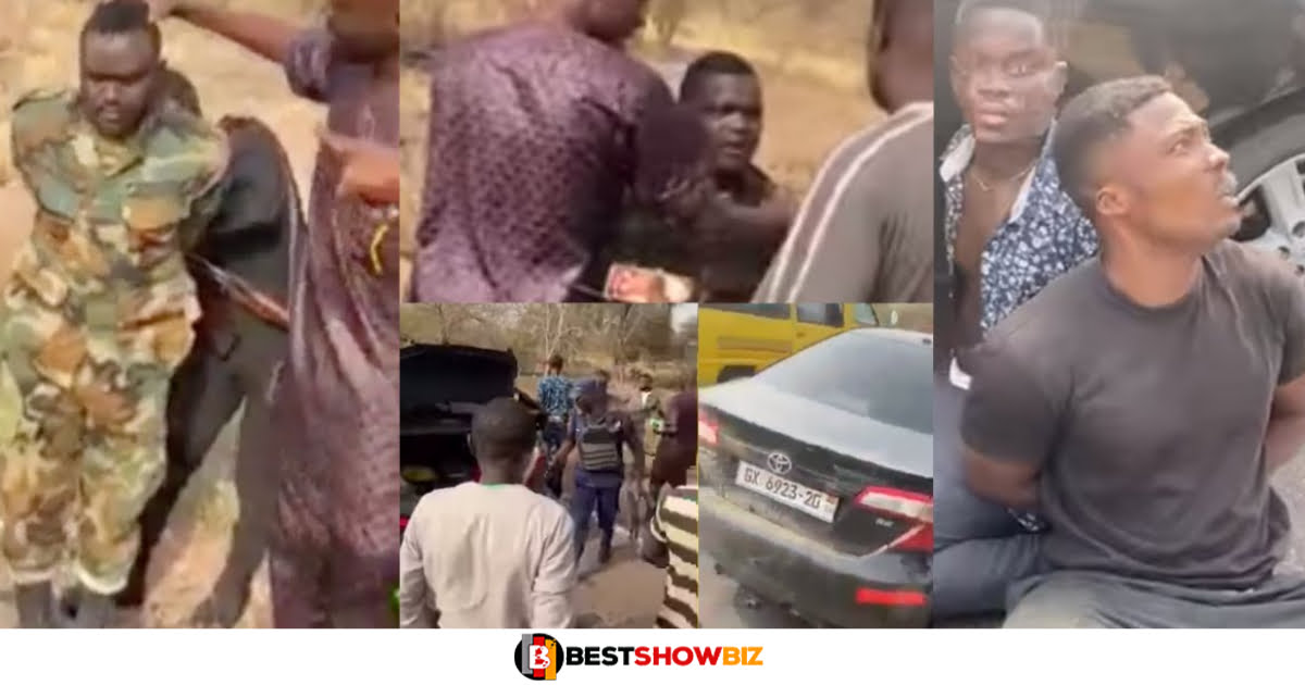 Fake Soldier Arrested With His Gαng Members In Northern Region For Robbery (Video)