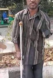 He is a lazy man, Fake Beggar Caught Tricking People For Money (Photos)