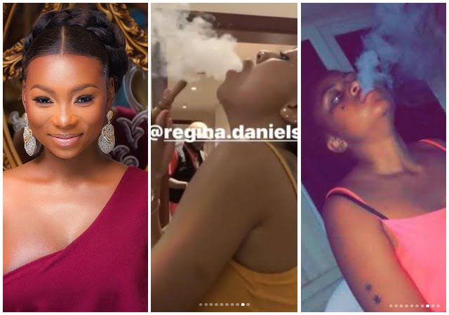 "Regina Daniels is a very serious drug add!ct" - Jaruma Shows Pictures And Videos Of Regina Taking Hard Drugs.