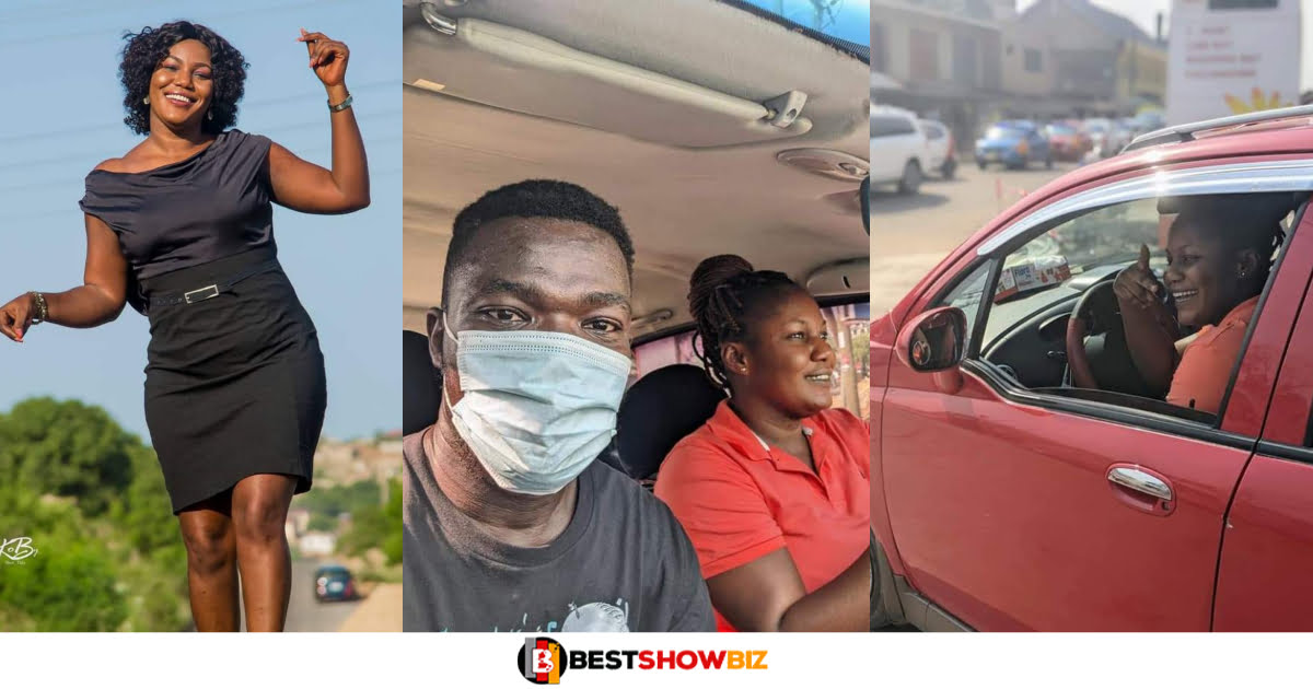 Maame Esi Foriwah Quits Her Job As A Journalist To Become An Uber Driver (Photos)
