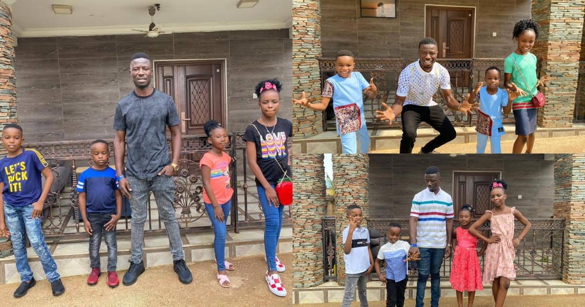 Kwaku Manu Shows Off His Adorable Kids On Social Media (photos)