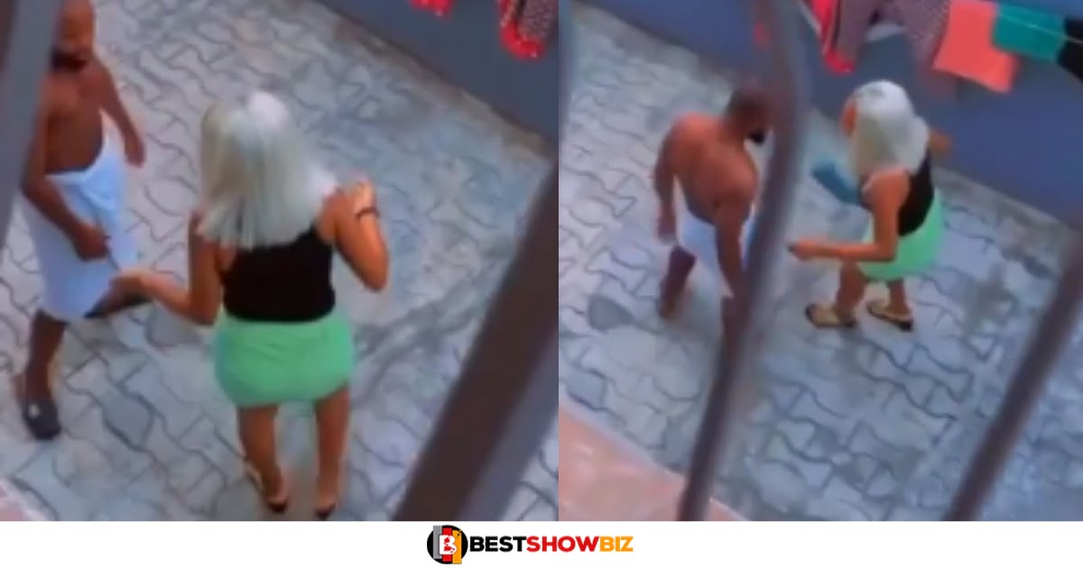 "I beg take your money and let me go"- Hookup girl cries after seeing big 'koti' (Video)