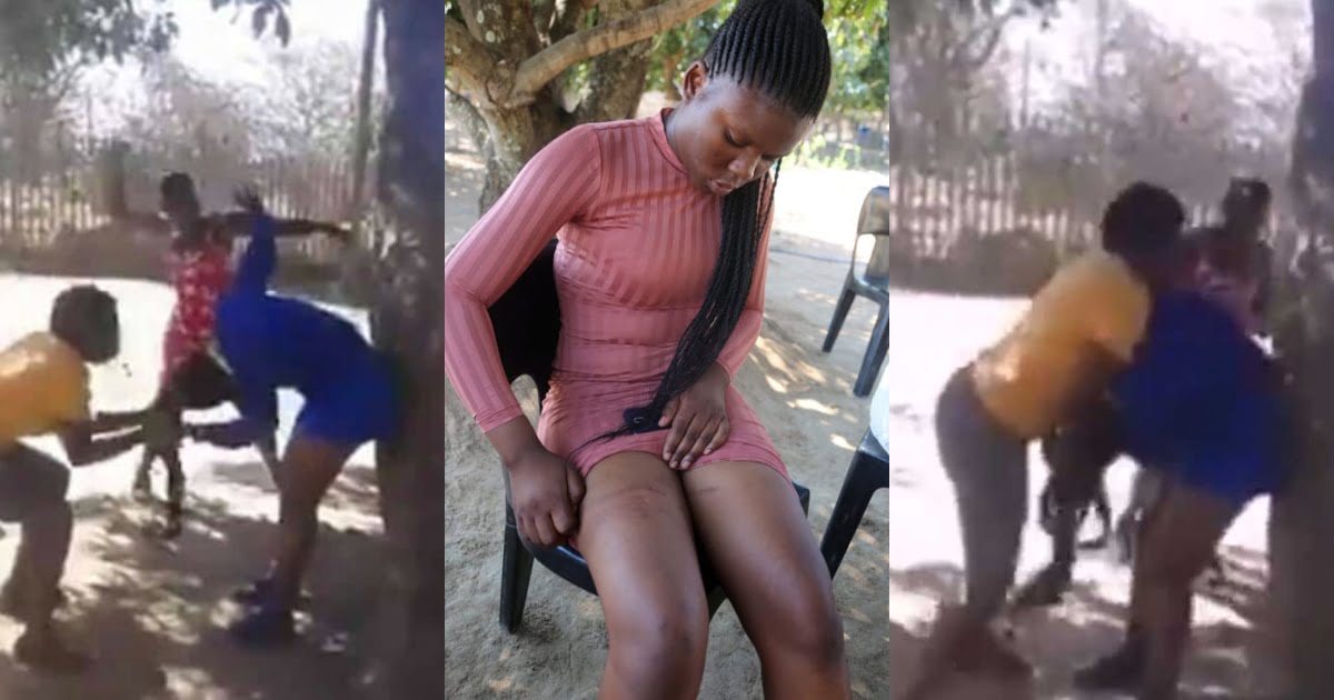 3 ladies beat 20-year-old student for dating a married man.