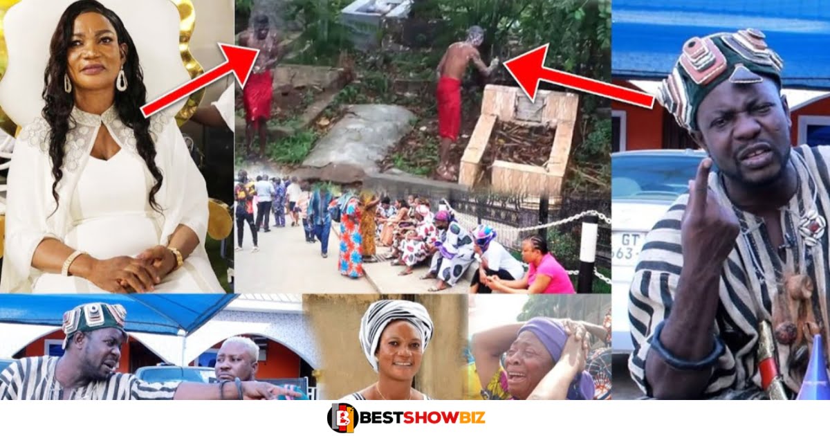 I Bathed Prophetess Dankwa At The Cemetery - Mallam reveals (video)