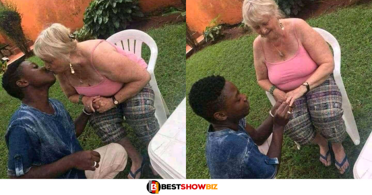 A 17-year-old boy proposesto a 72-year- old white woman (photos)