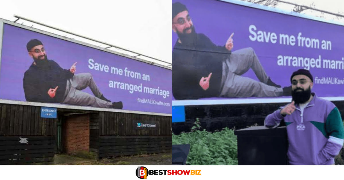 A bachelor who put up a large billboard to find a wife receives over 1000 applications.