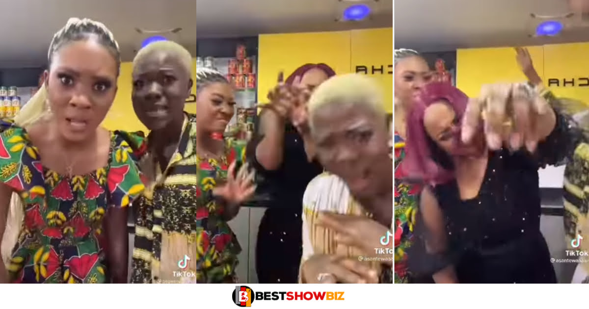 Nana Ama Mcbrown; Joins Asantewaa and Jackline Mensah in a funny Tiktok video (watch)