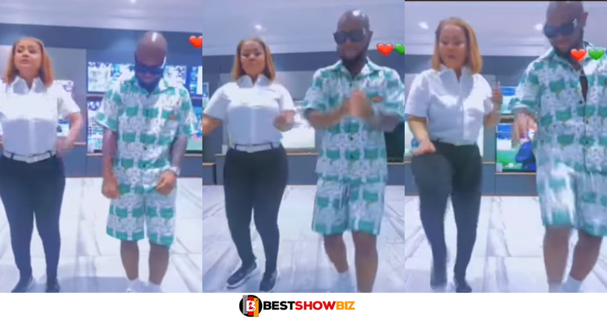 Beautiful video of Nana Ama Mcbrown and King Promise dancing together warms hearts on social media (watch)