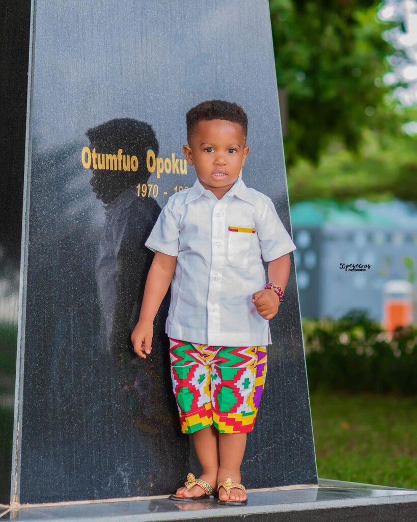 Photos: See how handsome and cute Matilda Asare's 3rd son has grown