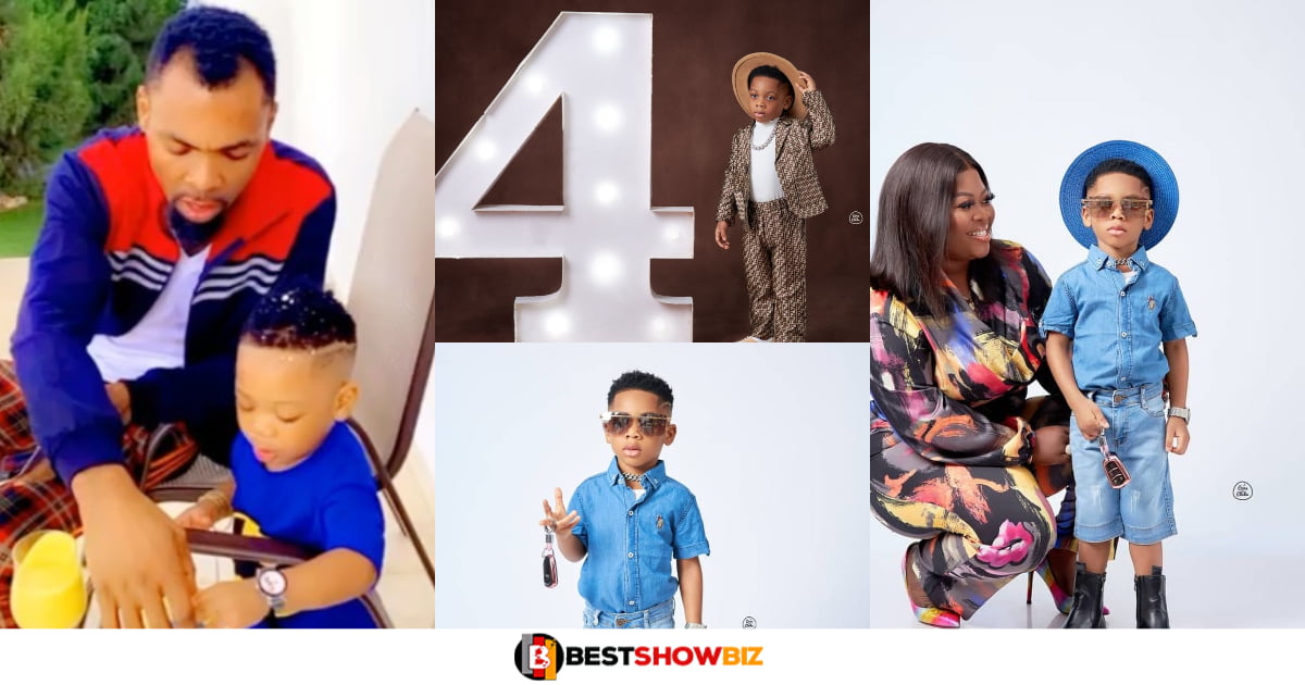 See beautiful photos of Rev. Obofour's son as he celebrates his 4th birthday.