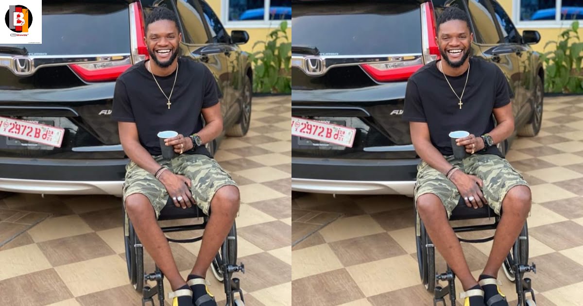 Ogidi Brown flaunts his tear rubber car on social media (photos)
