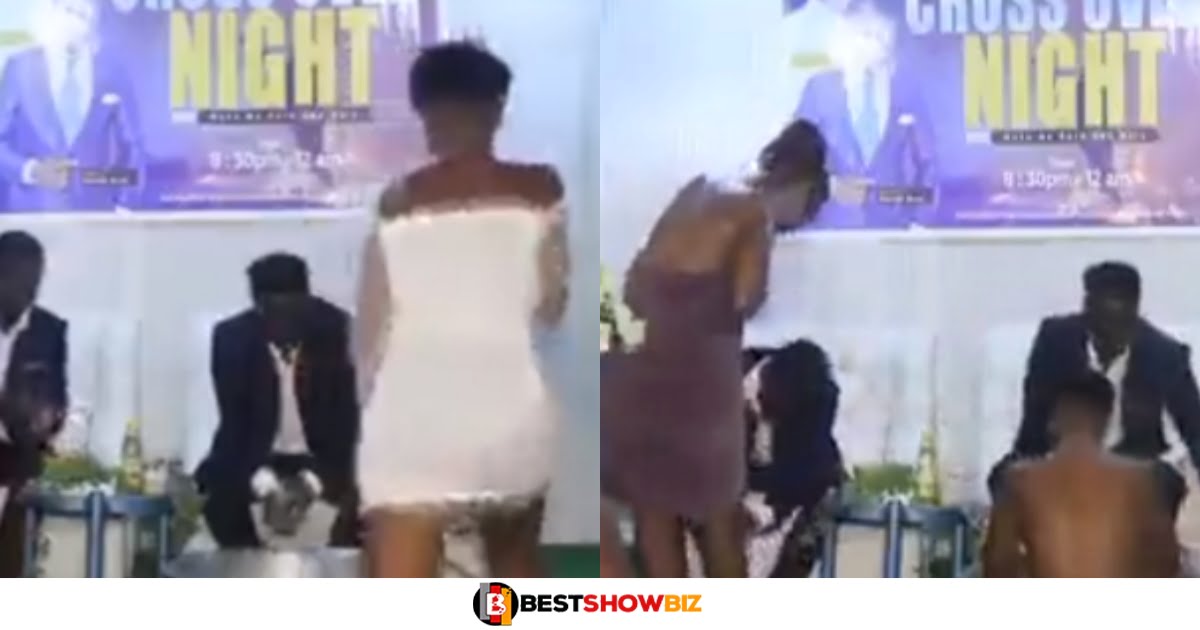pastor bathes female church members on 31st night (watch video)