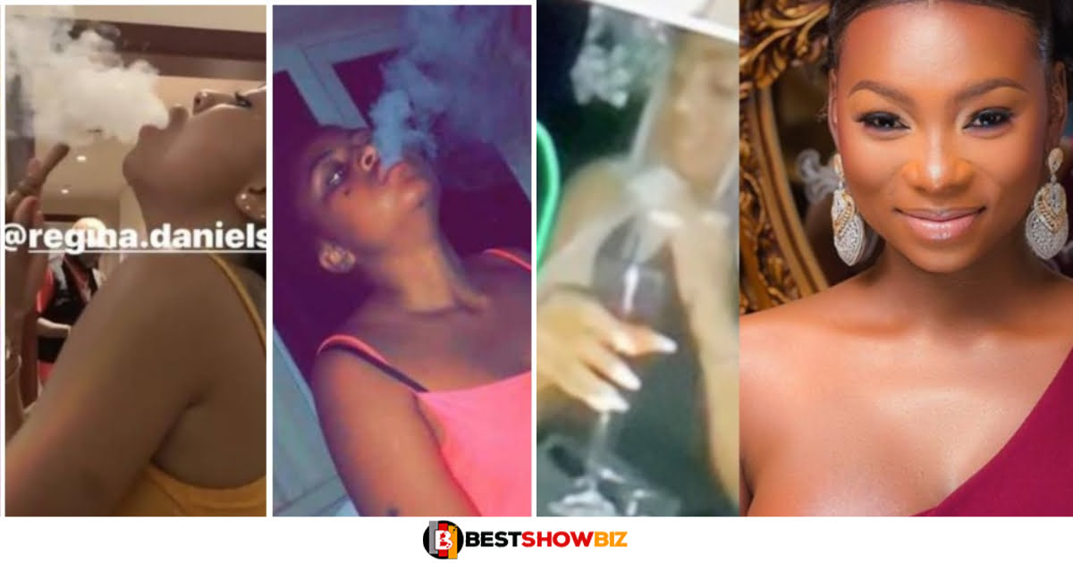 "Regina Daniels is a very serious drug add!ct" - Jaruma Shows Pictures And Videos Of Regina Taking Hard Drugs.