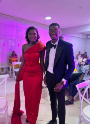 Couple who met on Facebook gets married in a beautiful wedding (photos)