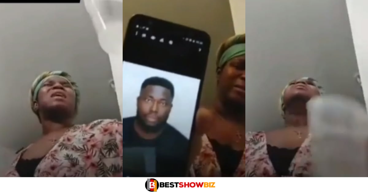 Woman living abroad cries and curses man for using her to get papers abroad and dumping her (video)