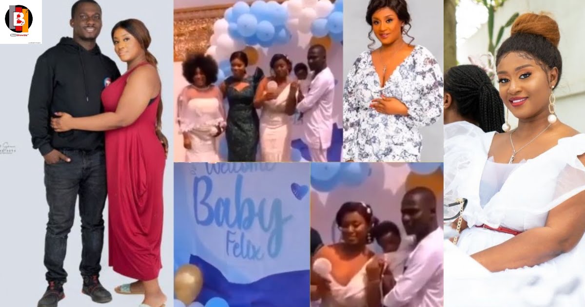See beautiful videos as Zionfelix does a Naming Ceremony for the Son he had With Erica