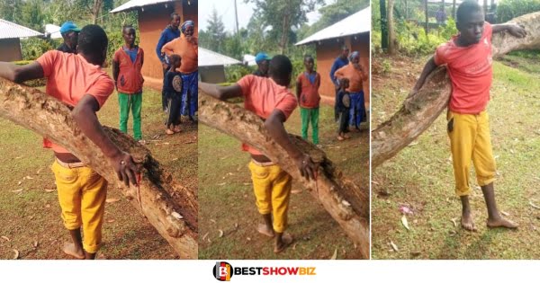 19-year-old man nailed to a tree for allegedly stealing a radio (photos)