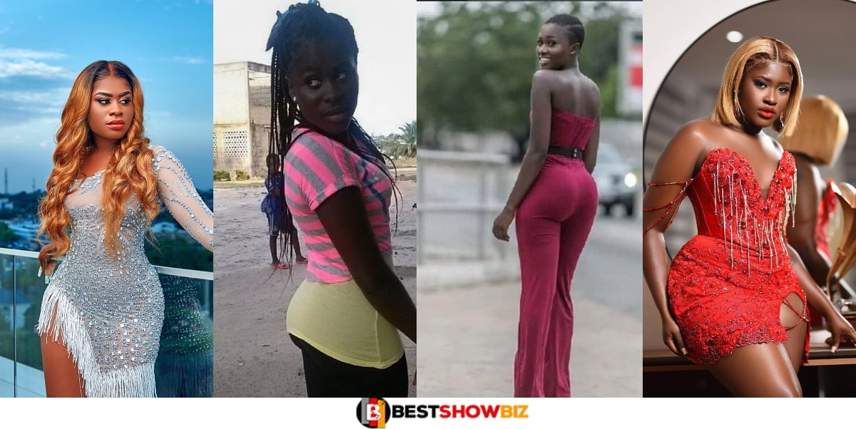 Check Out These Amazing Transformation Photos Of Fella Makafui And Maame Yaa Jackson