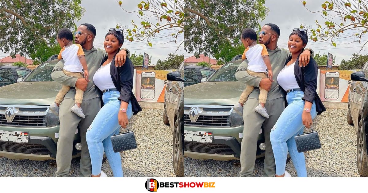 Yolo actor Cyril shares a photo of his beautiful wife and son online (photo)