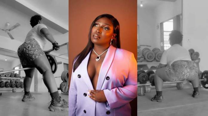 Video of Rapper Eno Barony’s working out leave fans in shock (watch)
