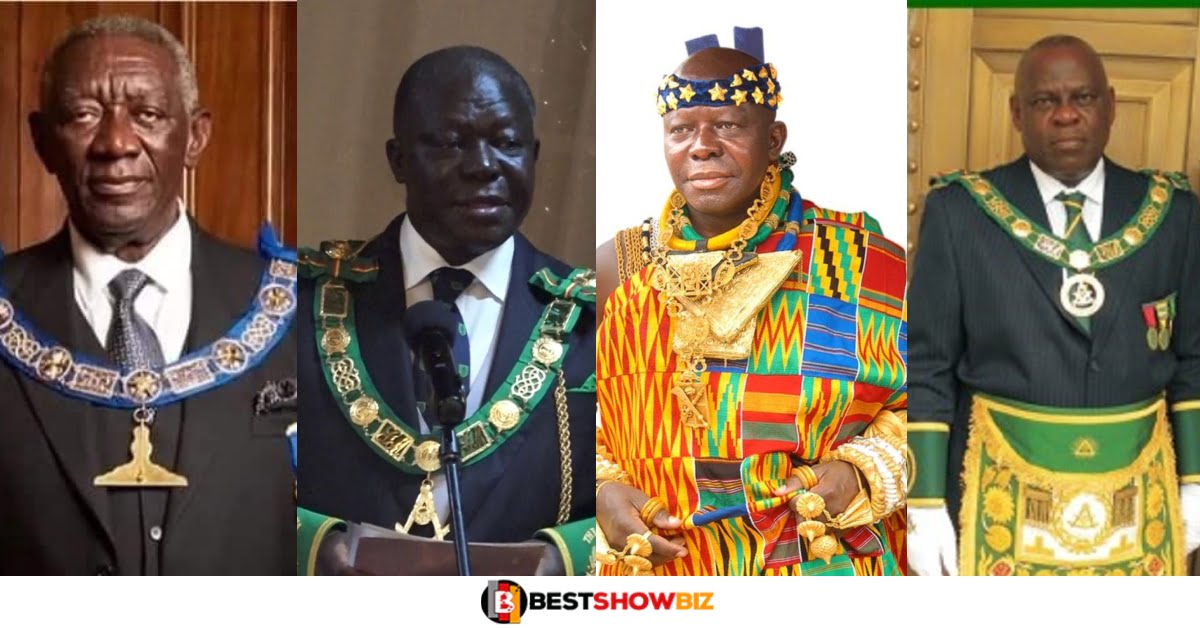 Here Are The 5 Popular people in Ghana Who Are Freemasons (Photos)
