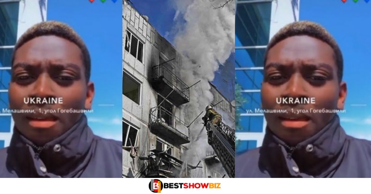 It's Better To Be Killed By Bomb Than To Move To Ghana – Ghanaian Student In Ukraine Says In New Video