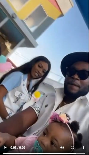 Kennedy Osei and his wife releases stunning photos as they celebrate two years of marriage with their twins