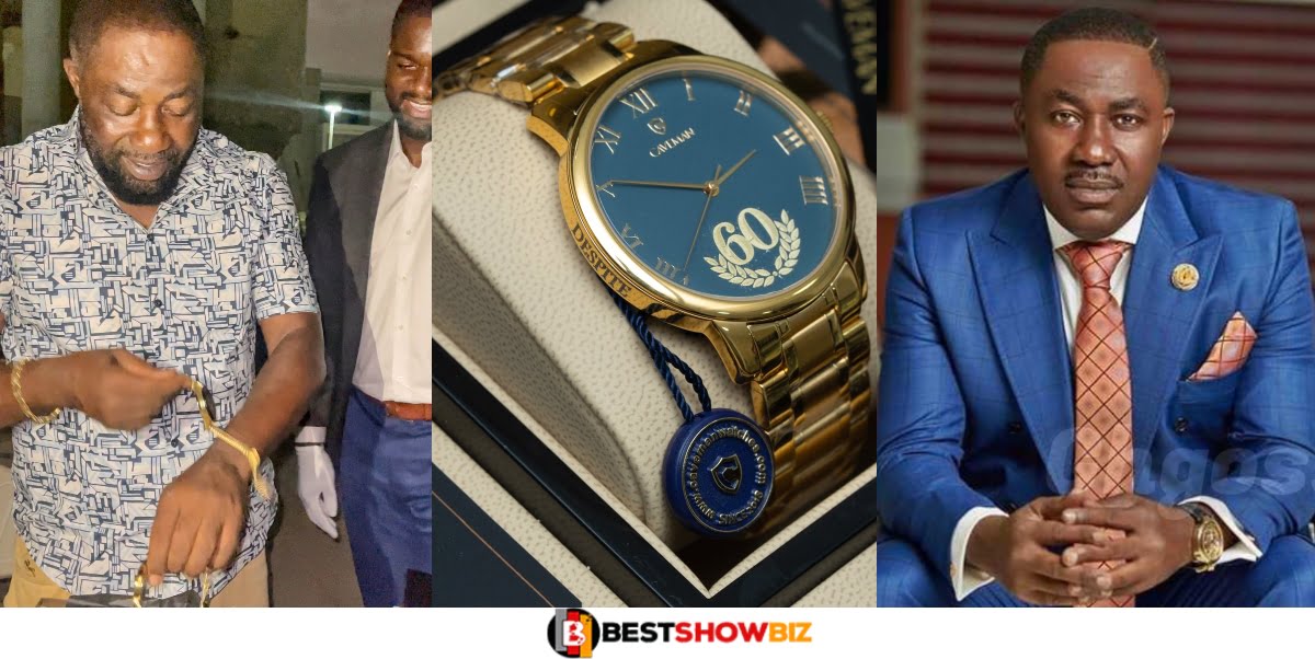 Money Overdose – New Photos drop as Dr. Osei Kwame Despite purchases a customized Ghc70,000 Watch