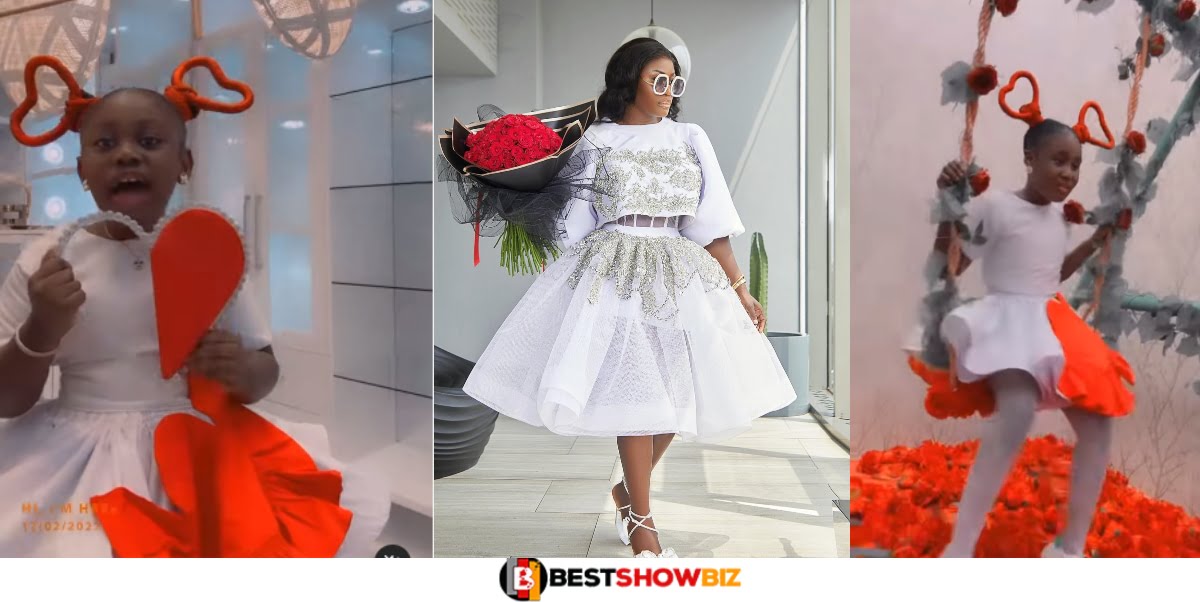 Nana Akua Addo and her Beautiful daughters stun the internet with Beautiful Pre-Val's Day Photos