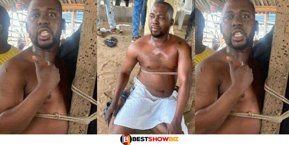 (Photos) Man Beaten and Arrested For Chatting An MP's Wife On Facebook