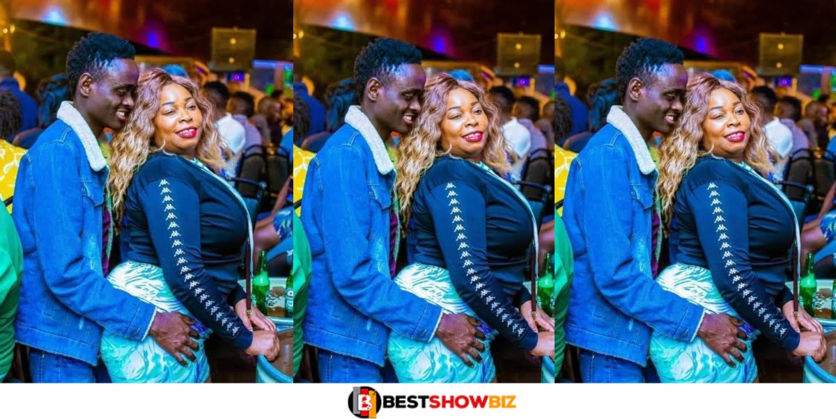 Proud Sugar Mummy Spotted Enjoying With Her Young Lover At Popular Club