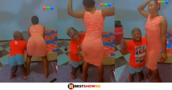 Watch bedroom video of Shatta Bandle and his supposed girlfriend chopping love and playing