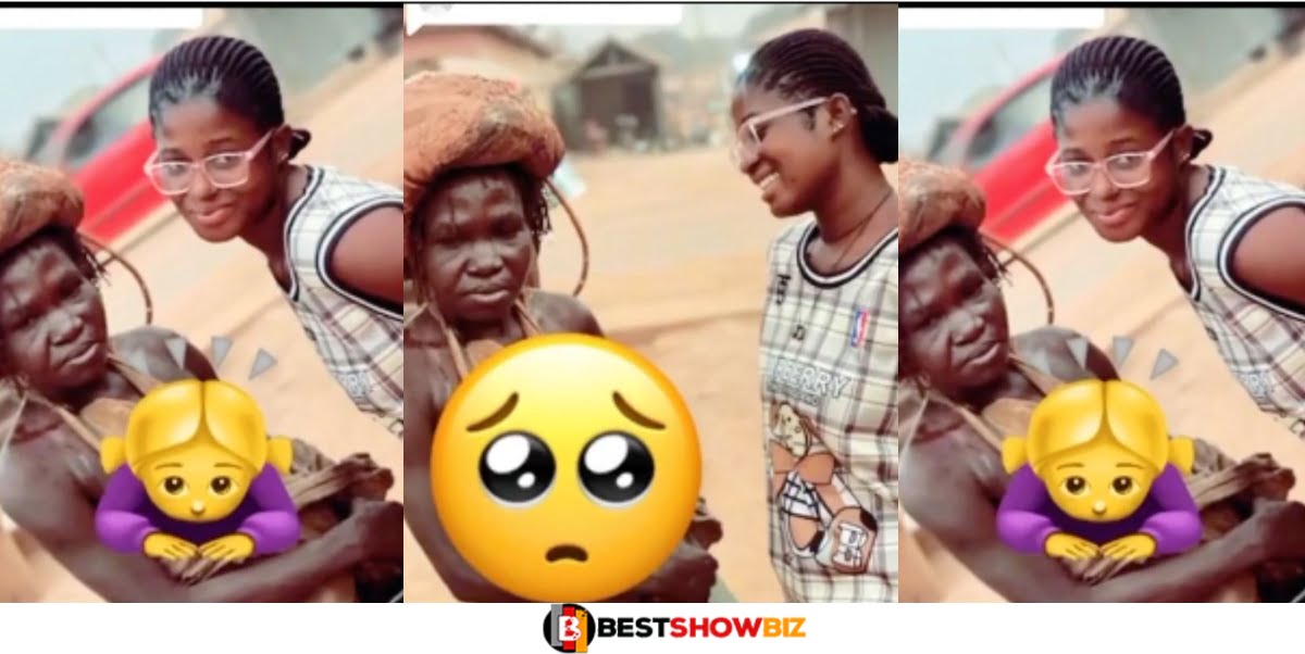 Tears Of Joy As Lady Meets Her Mother Who Has Gone "M@d" For Years - Video
