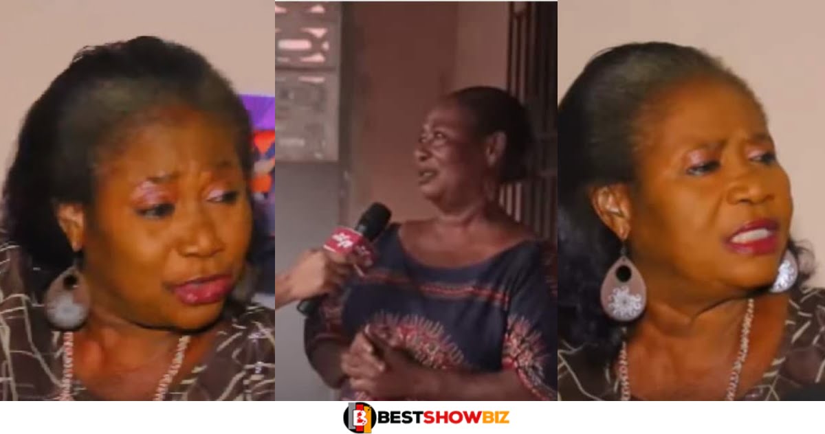 They don't call me to act again and when they do, I'm paid Ghc300 - Veteran Actress Cries