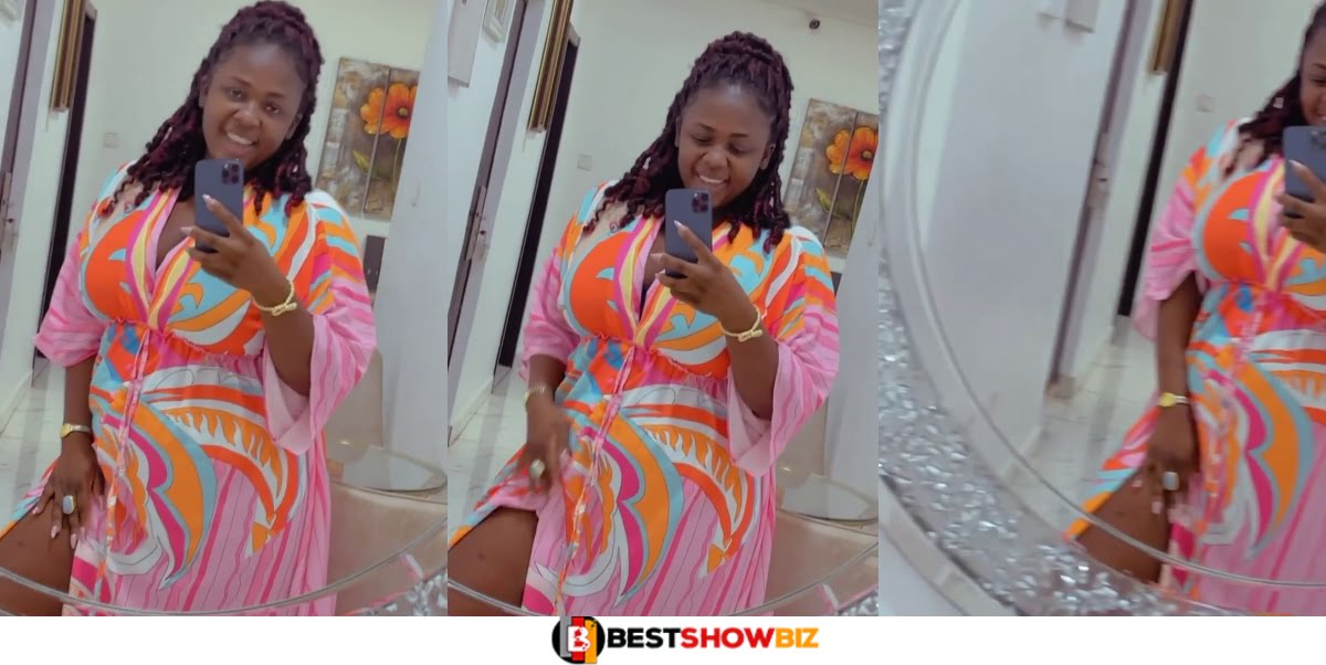 Tracey Boakye proves she is 'Sassy' as she almost removes her clothes in new video