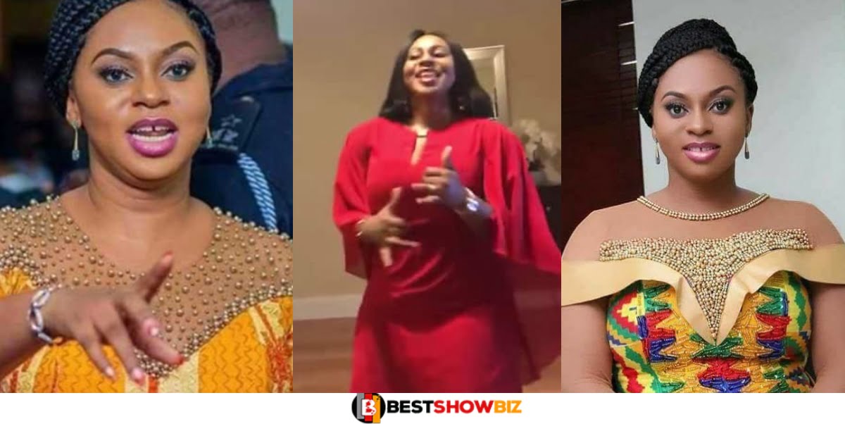 (Video) Adwoa Safo Finally Reacts After Her Baby Daddy Kennedy Agyapong Shades Her In New Interview