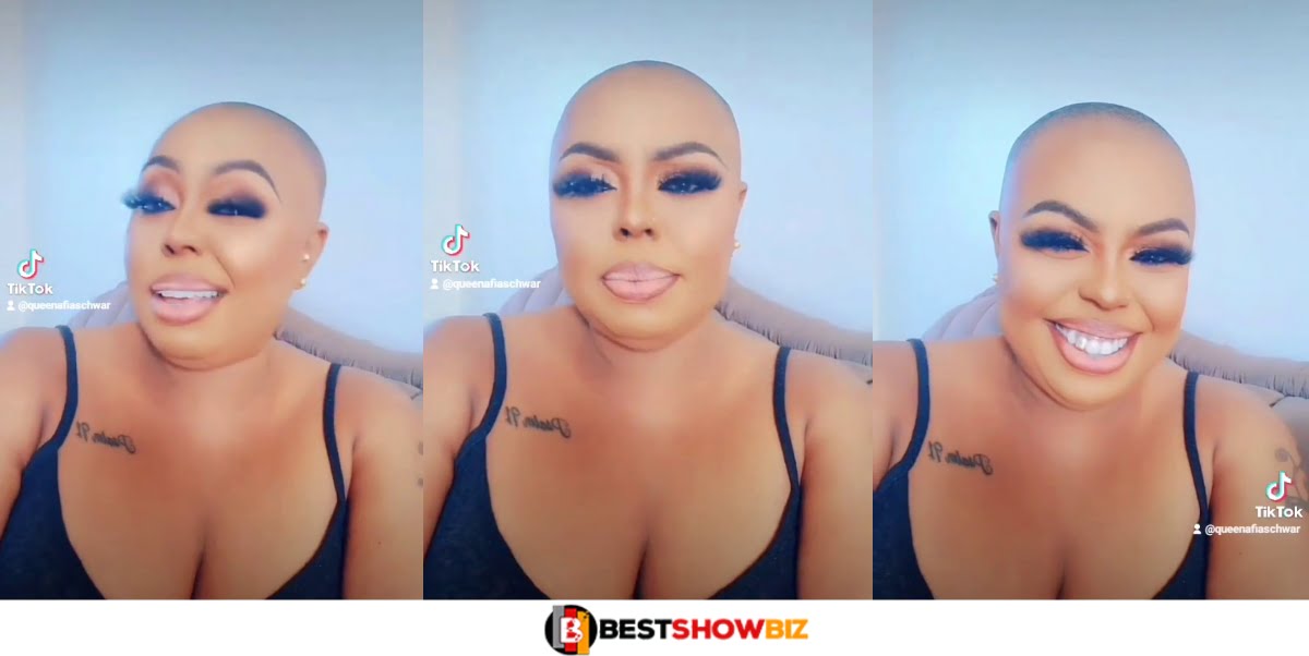 (Video) Afia Schwarzenegger Surfaces with New 'Sakora' haircut After Her Father's Death