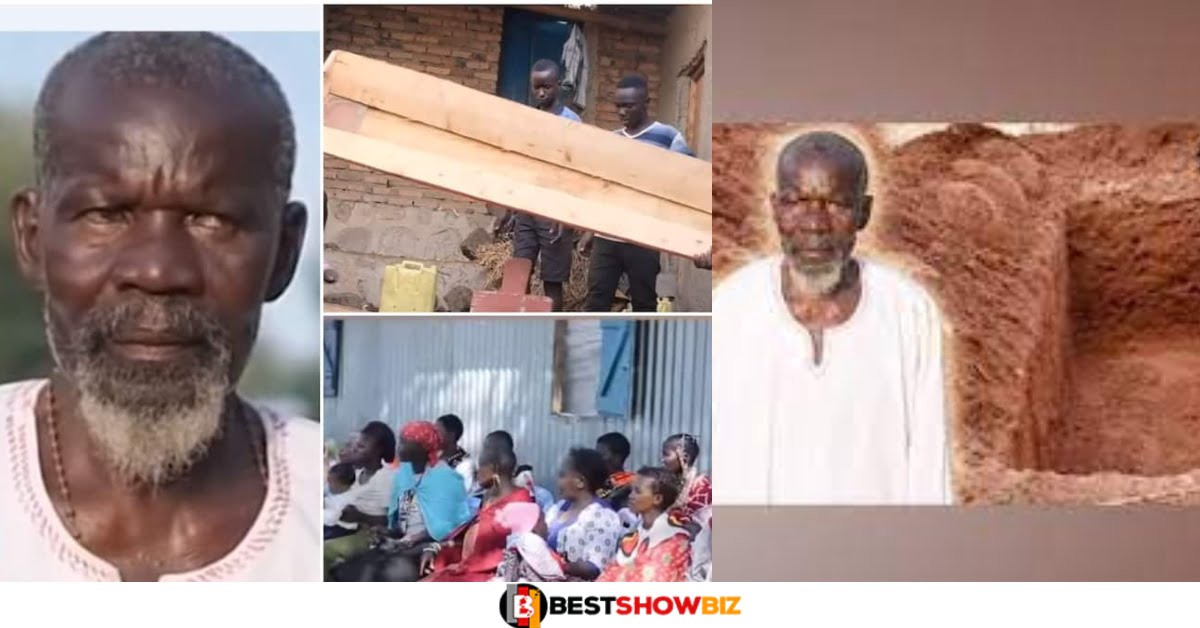 Video: 70-year-old Man Plans His Funeral As He Digs His Own Grave And Buys Drinks Guests Will Take At His Burial