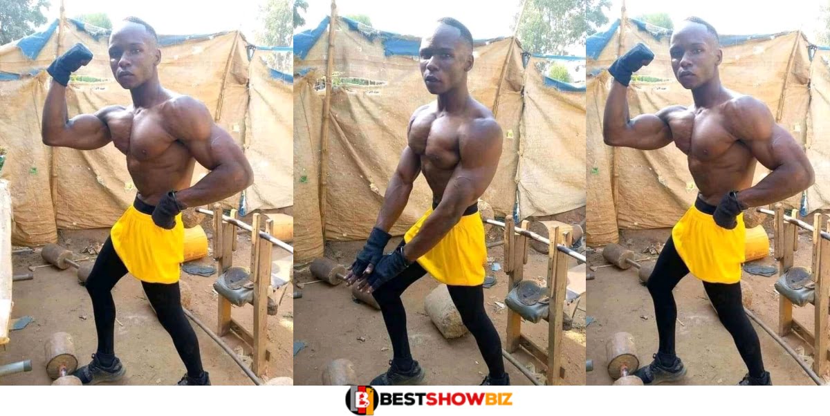 "Wish Me Well, I'm Contesting TV3 Ghana's Strongest This Year" - Young Man (Photos)
