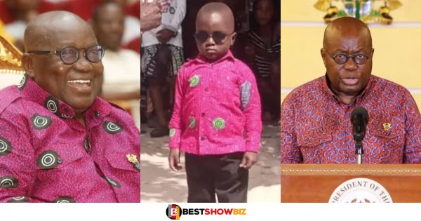 Picture of a small boy believed to be the son of President Akuffo Addo surfaces Online