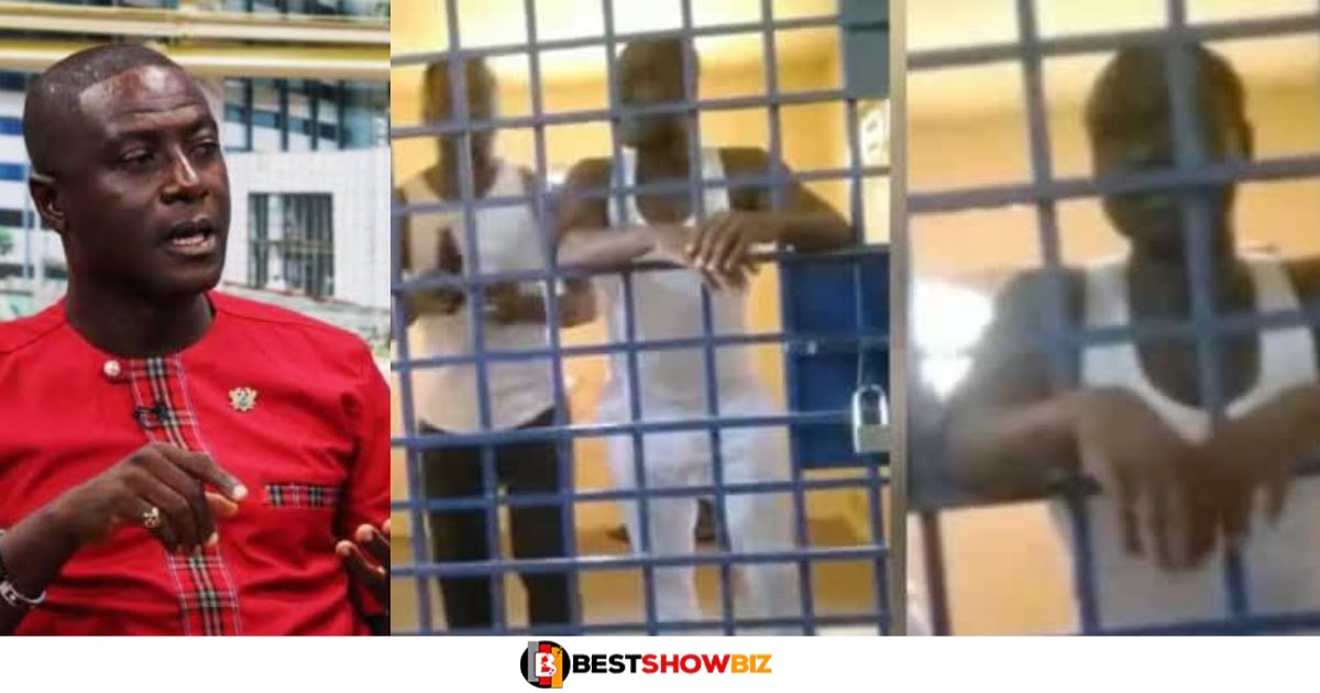 Captain Smart found: Watch video of him in police cells, he looks unrecognizable (Video) 