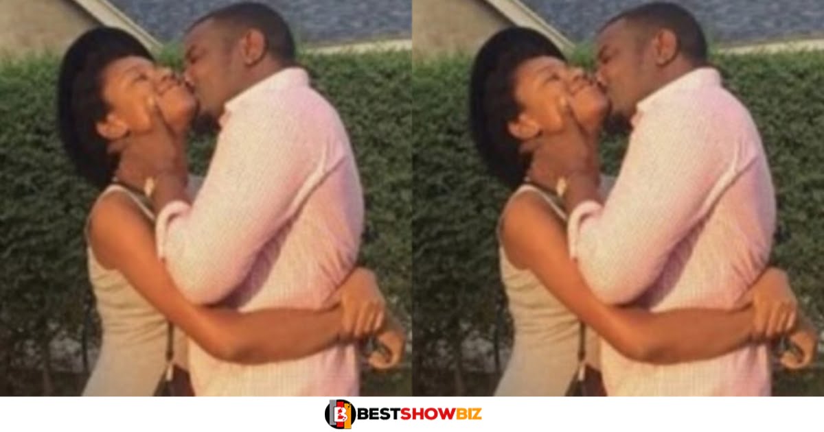 "This is wrong" Fans criticize Yvonne Nelson for sharing a photo of married Dumelo kissing her on social media