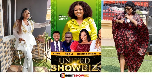 Empress Gifty Announced As New Host Of United Showbiz, See Her Reactions.