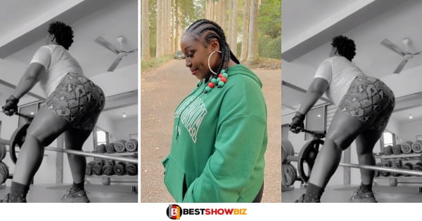 Video of Rapper Eno Barony’s working out leave fans in shock (watch)
