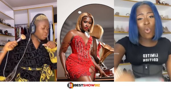 Medikal releases videos and photos of Fella Makafui as they mark Val's day in style (photos +videos)