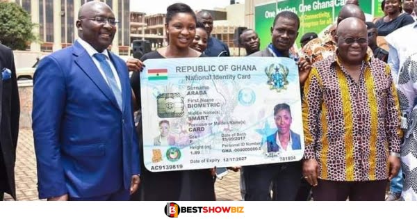 The Ghana Card can now be used as an e-passport in over 44,000 airports worldwide.