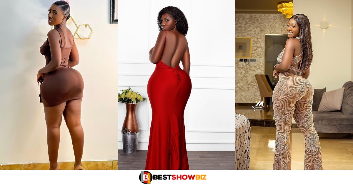 "So you can't take pictures without showing us your buttocks?"- Netizen quizzes Hajia Bintu