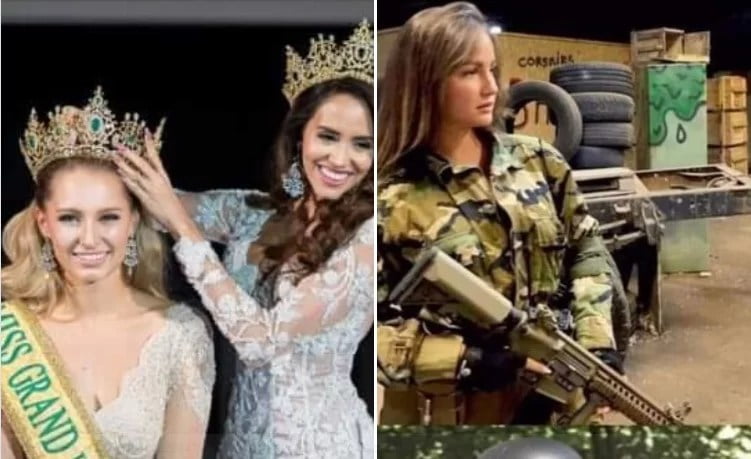 Former Ukraine's Most Beautiful Woman joins the military to fight Russia (Photos)