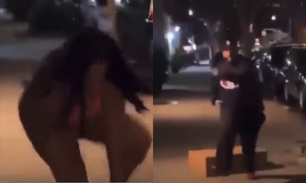 Ἄshἇwo lady spotted running at night after a Man With Big “Koti” Chopped her (video)
